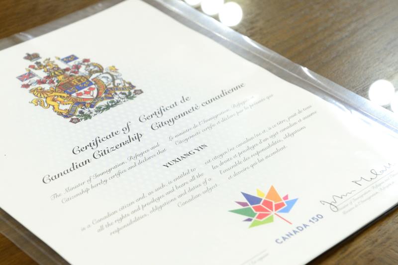Canadian citizenship are approved by the Senate